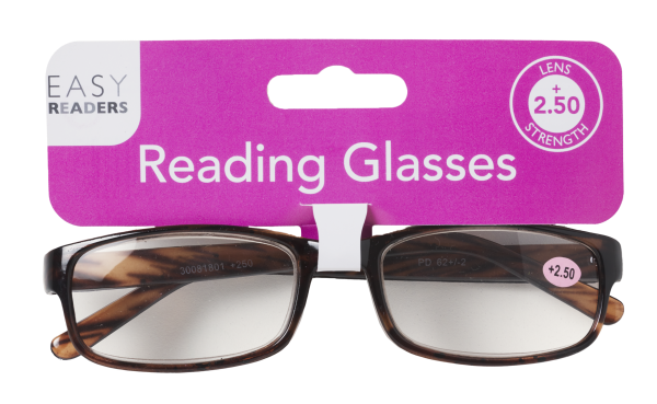 Easy Reader Glasses 250 Wood