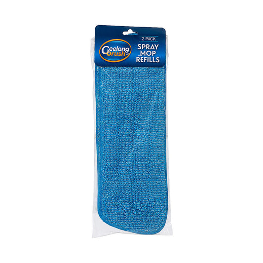 Geelong Brush Spray Mop Refill 2pk