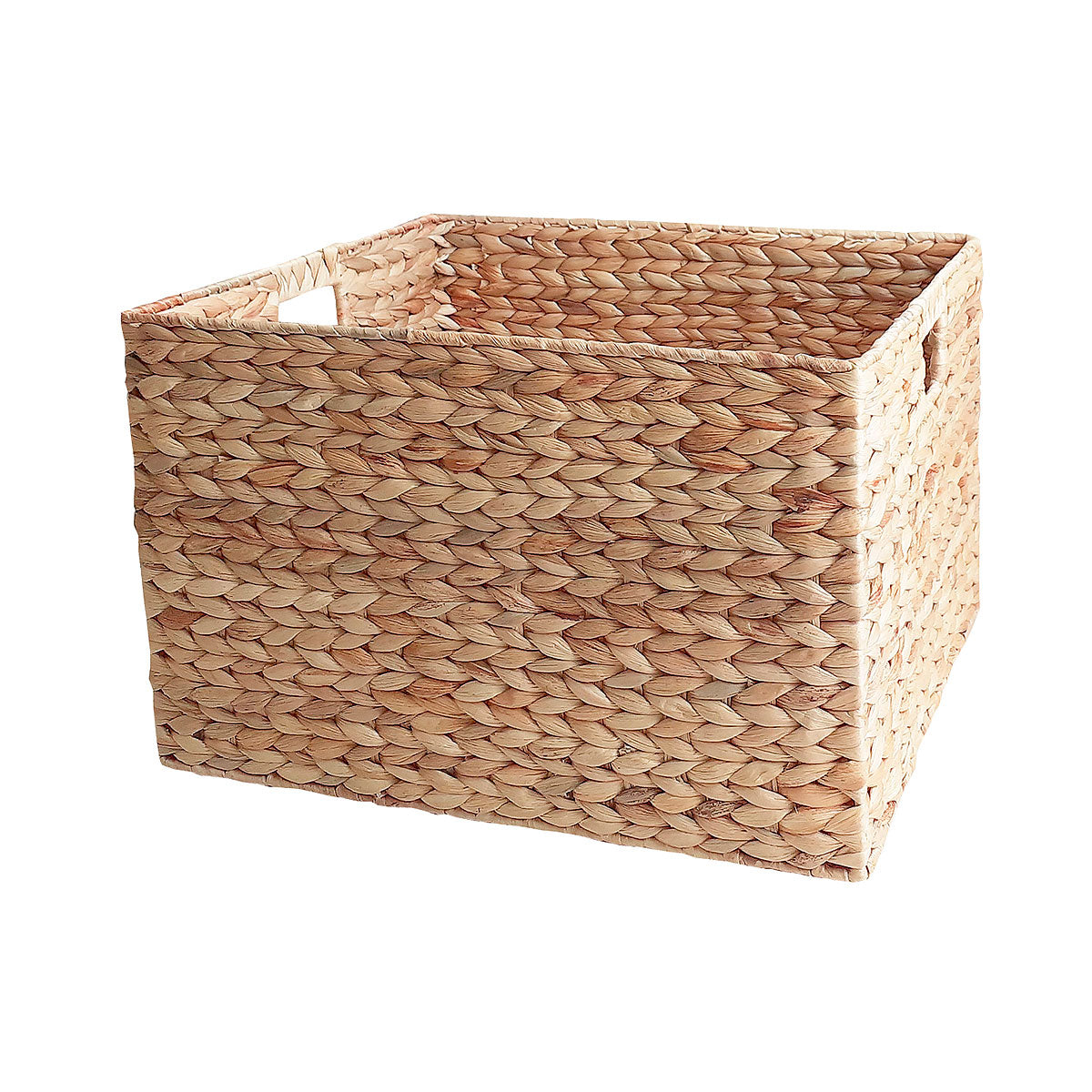 Natural Water Hyacinth Basket 45x40x29cm