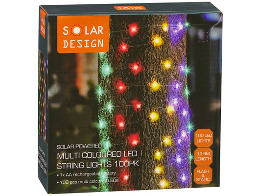 Solar Micro Multi-Coloured LED String Light