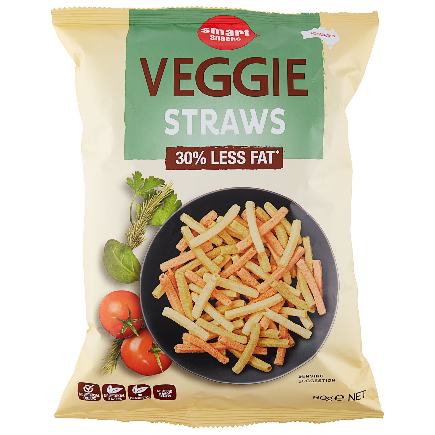 Smart Snack Veggie Straws 90g