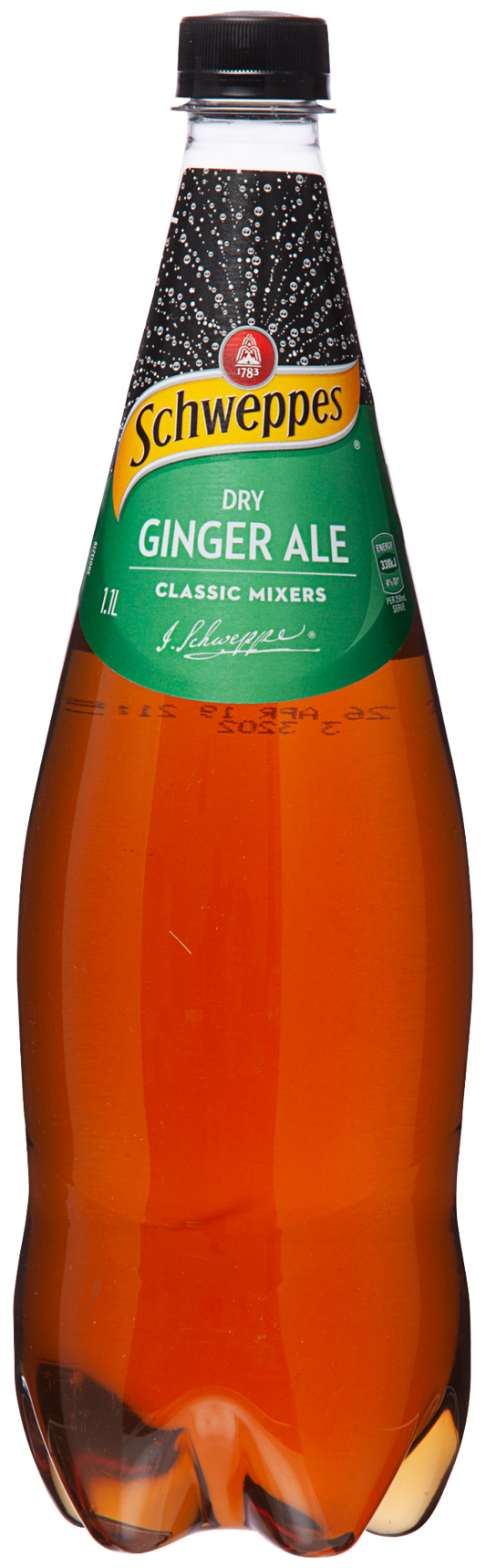 Schweppes Dry Ginger Ale 1.1L