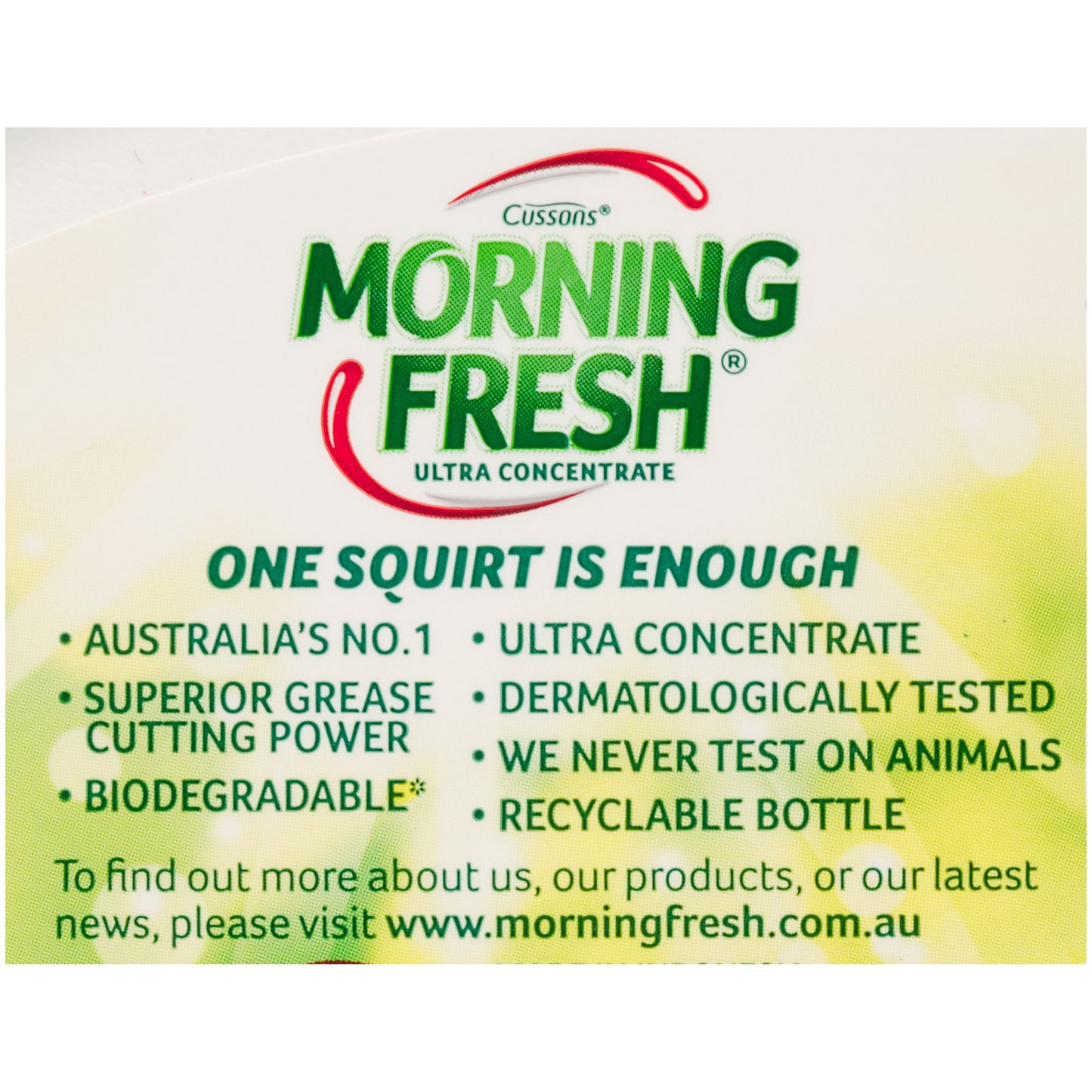 Morning Fresh Dishwashing Liquid Lime 400mL