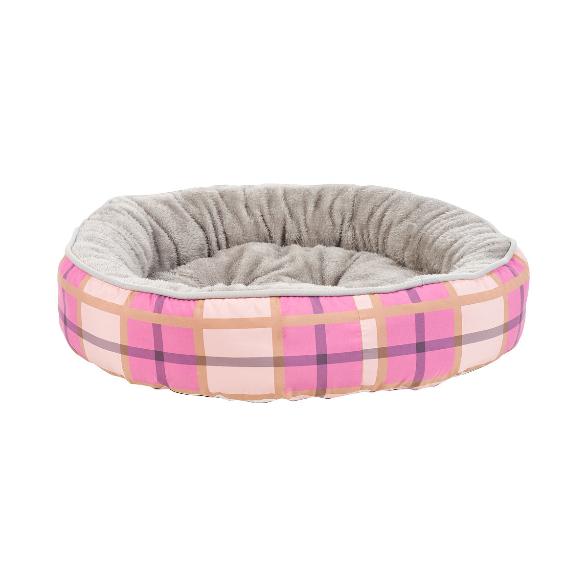 Round Cat or Dog Bed Basic 60cm Assorted