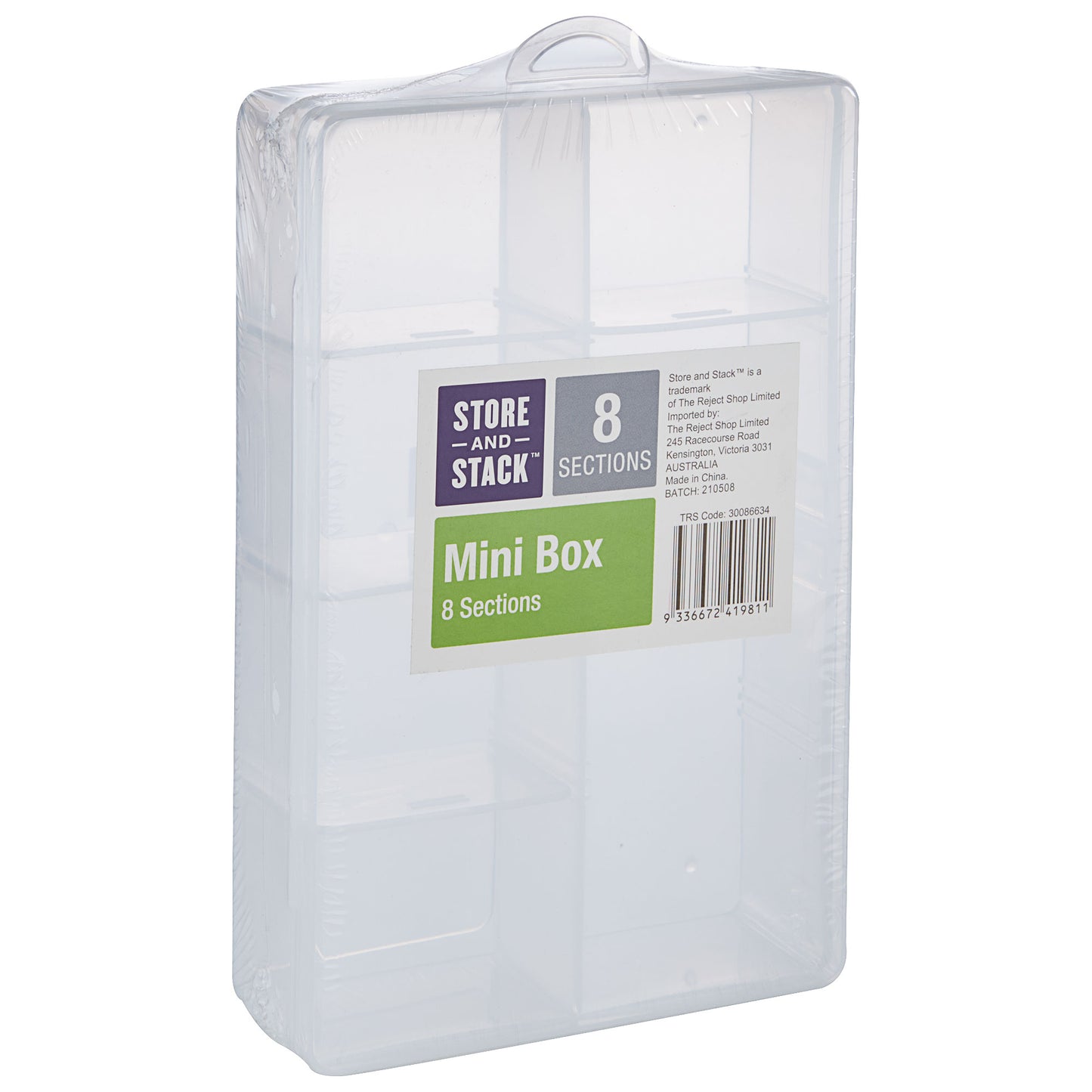 Store N Stack Mini 8 Section Storage Box