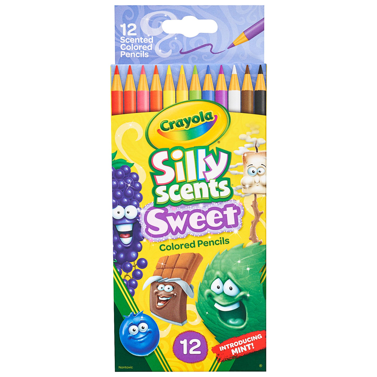 Crayola Silly Scents Colored Pencil Pack Of 12