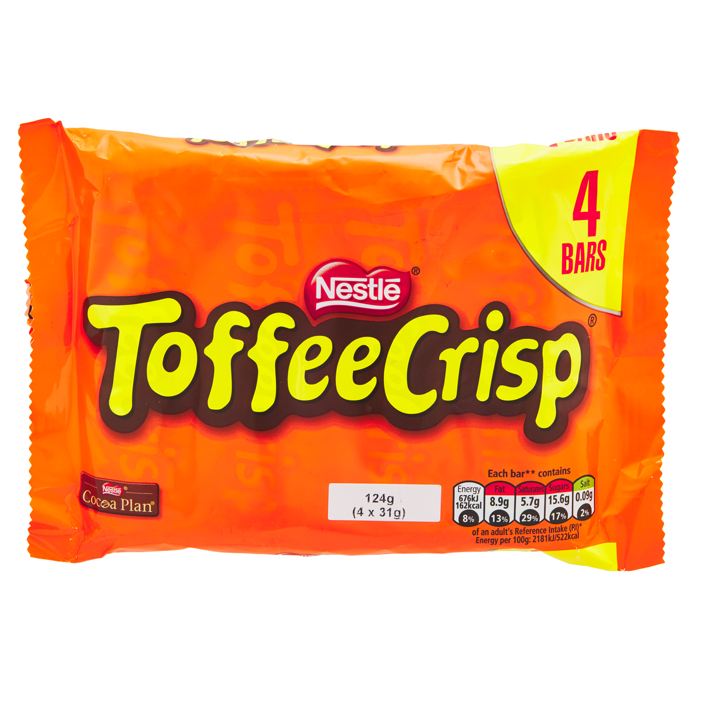 Nestle Toffee Crisp 4pk