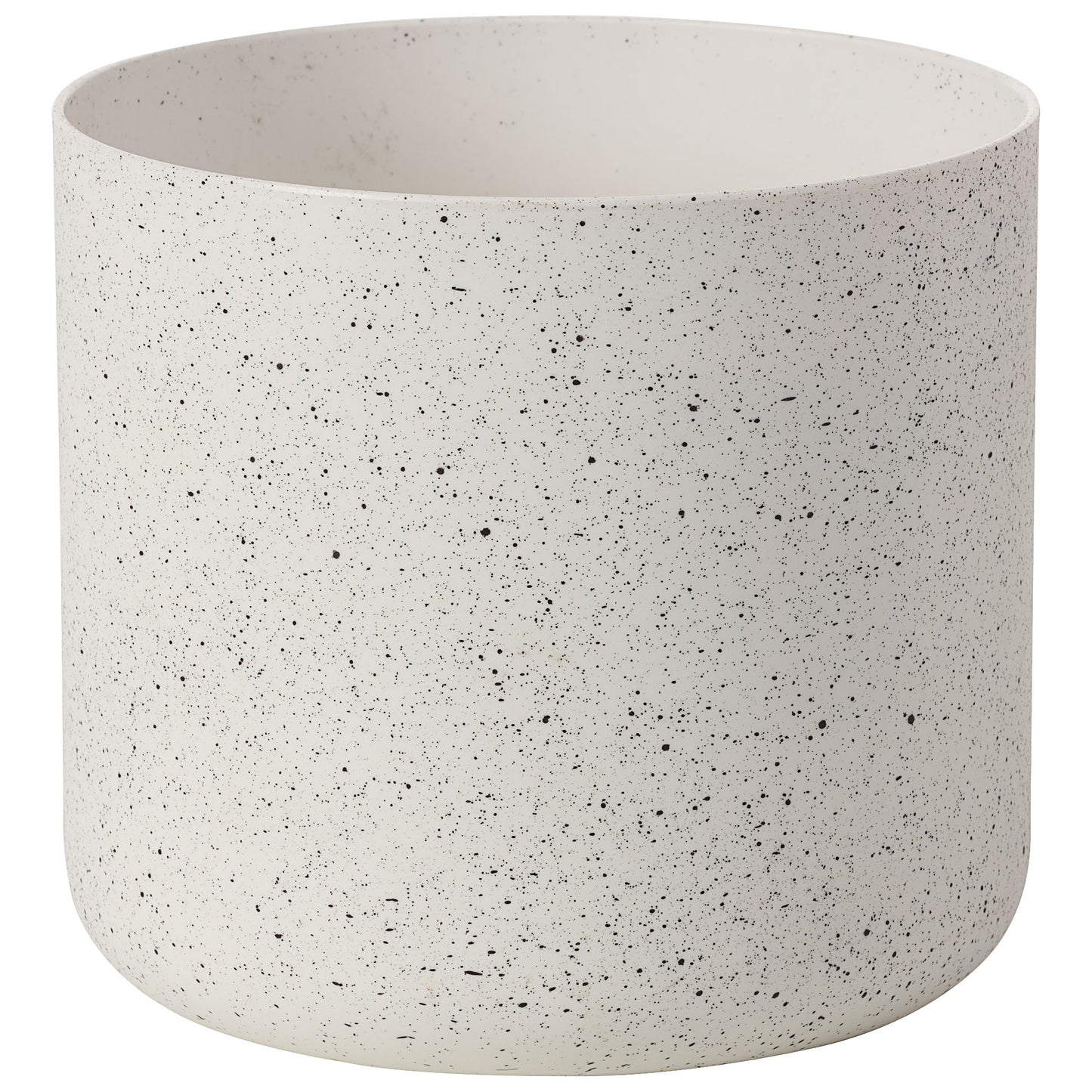 Plastic Pot White Sandstone 16x15cm