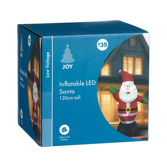 Christmas Low-Voltage Inflatable Santa 120cm