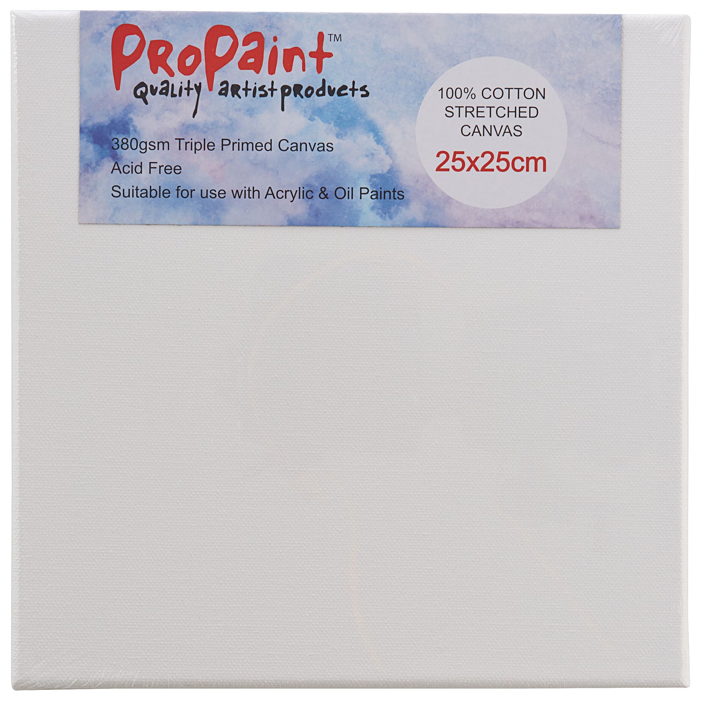 ProPaint Cotton Canvas 25x25cm