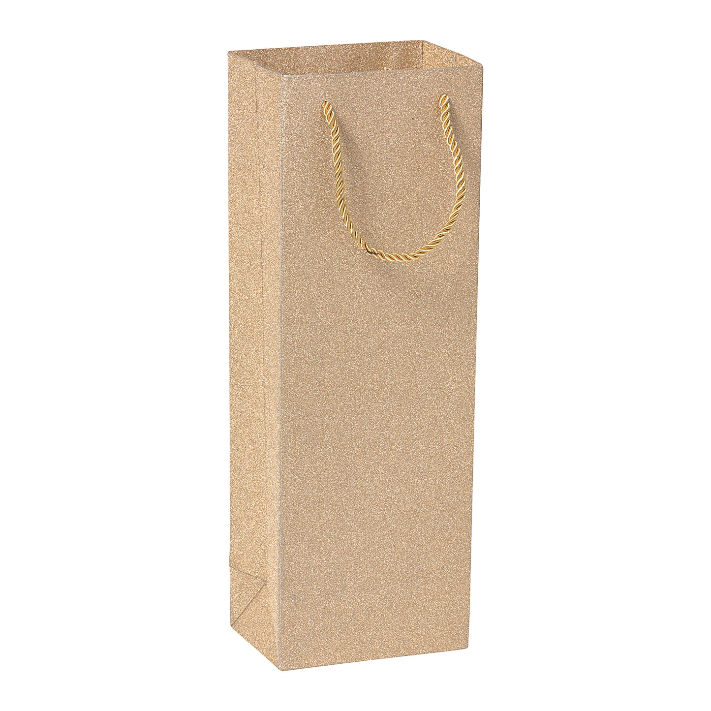 Glitter Paper Bottle Gift Bag