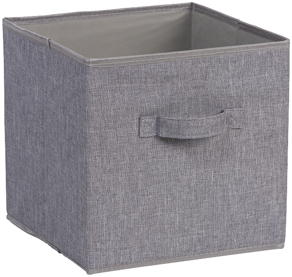 Linen Look Storage Cube 27cm