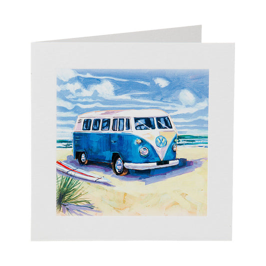 Contemporary Combie Van Greeting Card