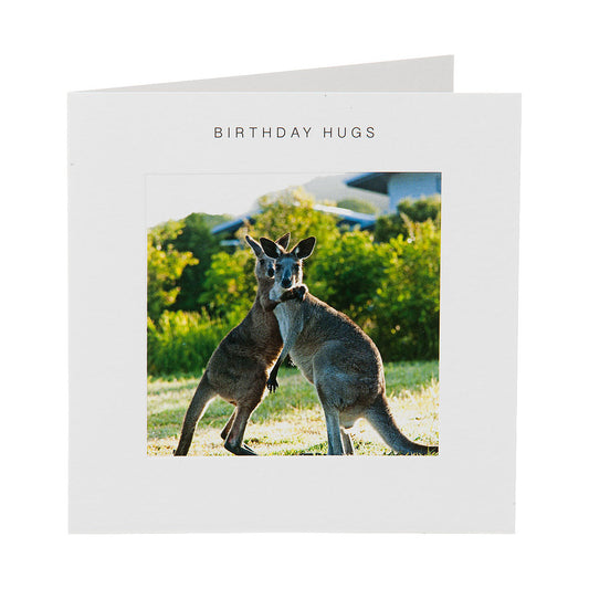 Cute Kangaroo Birthday Card