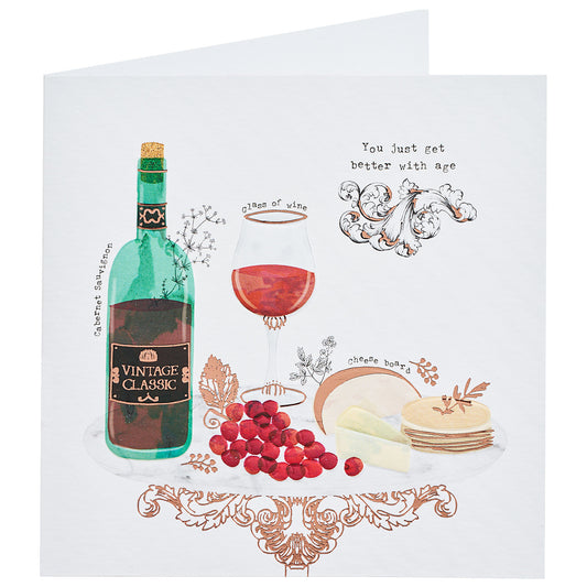 Traditional Better Age Birthday Card