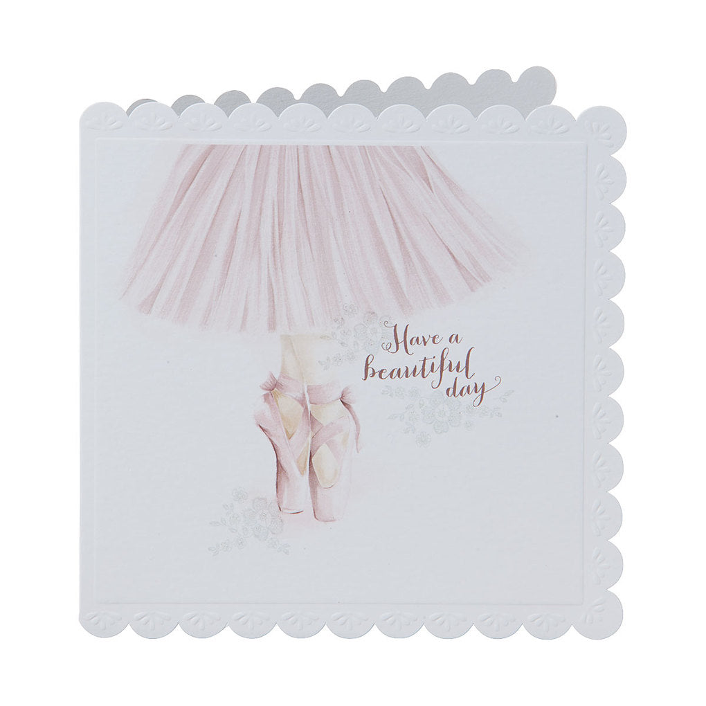 Traditional Ballerina Greeting Card