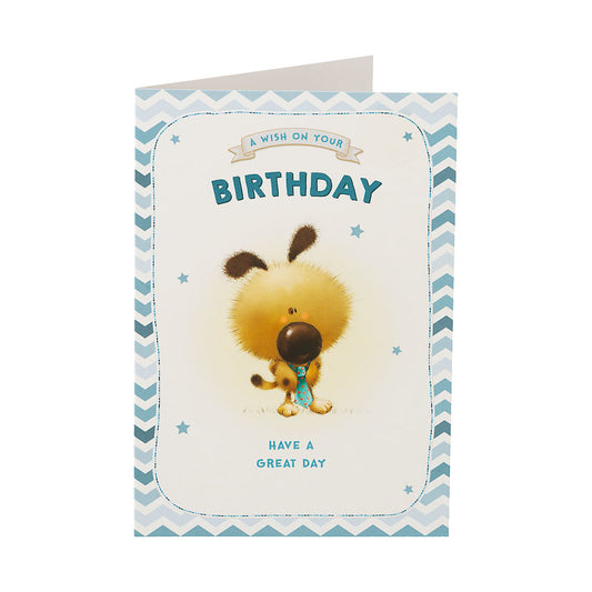 Cute Birthday Wish Boy Card