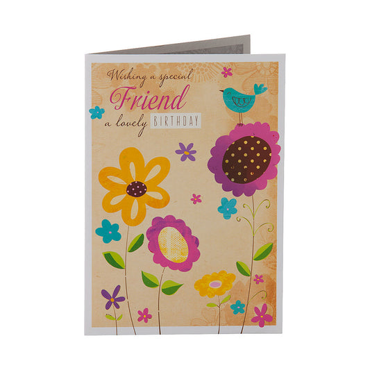 Traditional Special Friend Birthday Card