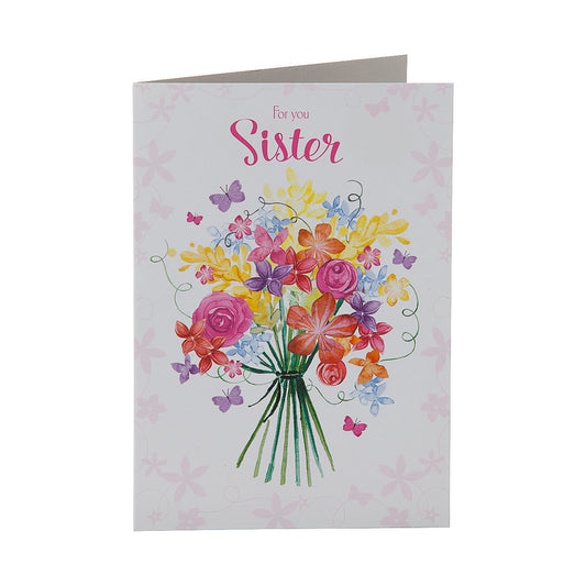 Traditional Sister Greeting Card