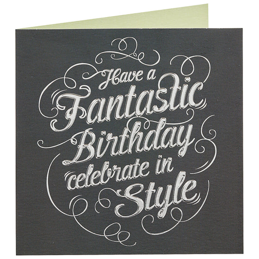 Traditional Fantastic Birthday Card