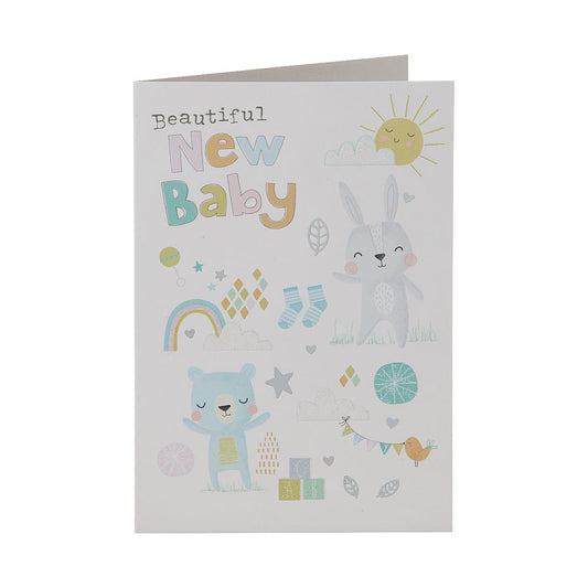 Cute Beautiful New Baby Card