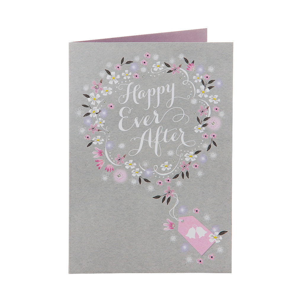 Traditional Happy Wedding Card