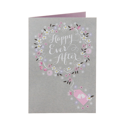 Traditional Happy Wedding Card