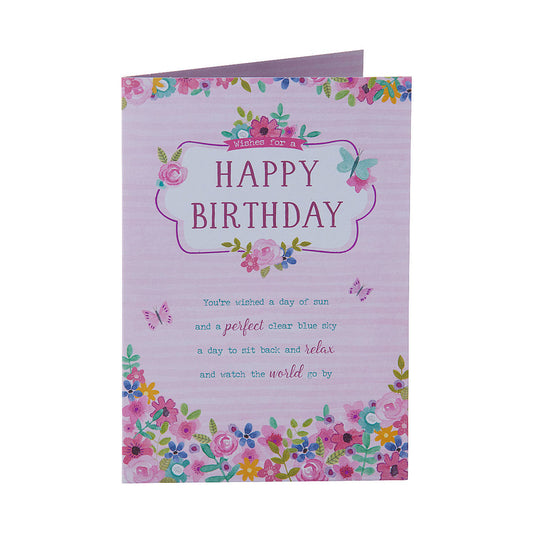 Traditional Birthday Card Inspiring Her