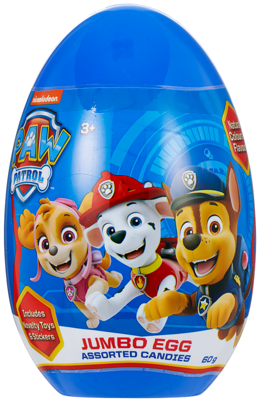 Paw Patrol Jumbo Egg 60g