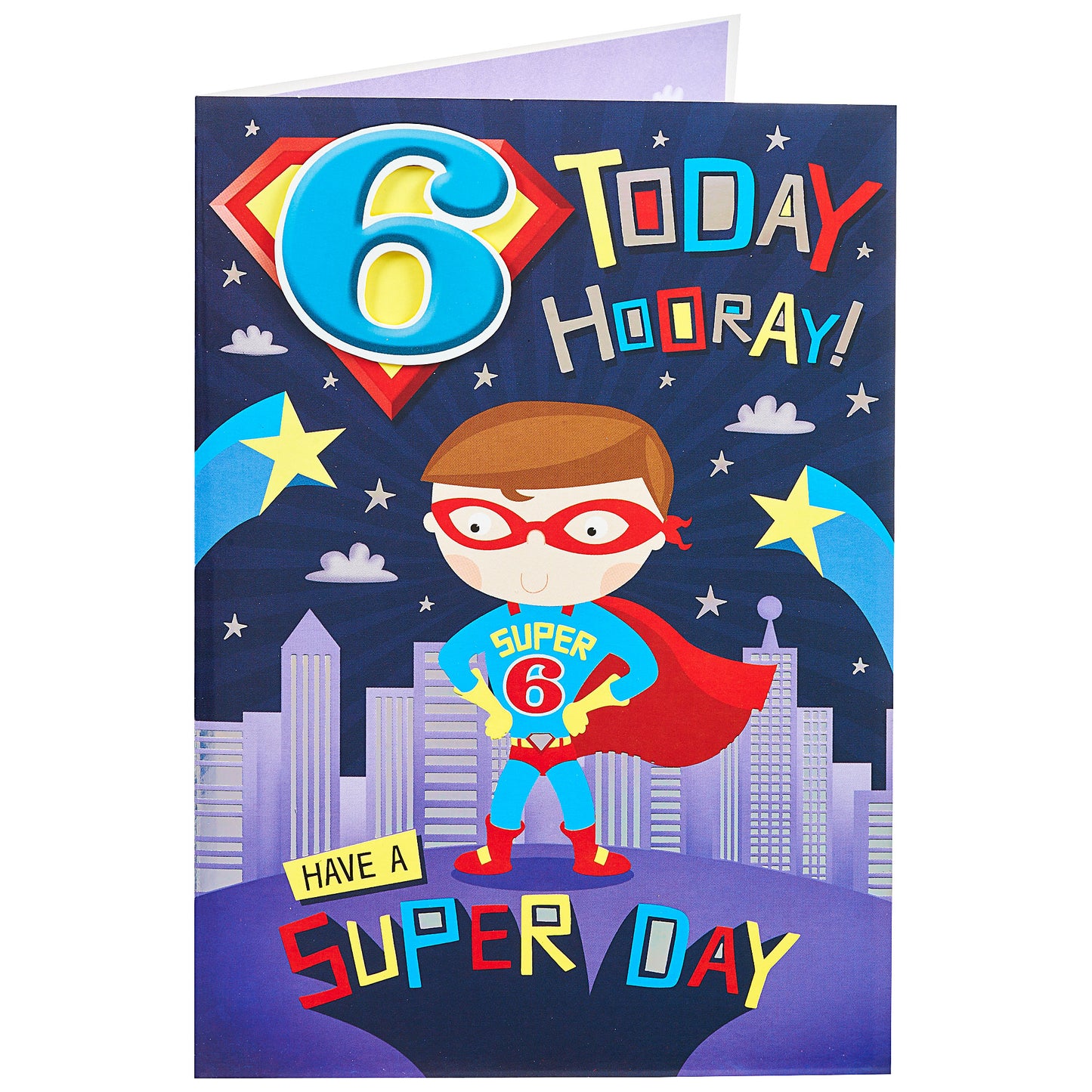 Birthday Card - 6 Year Old Boy