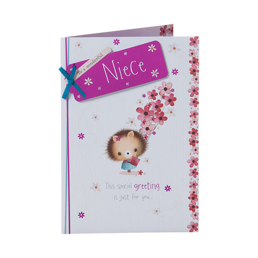 Cute Special Niece Greeting Card