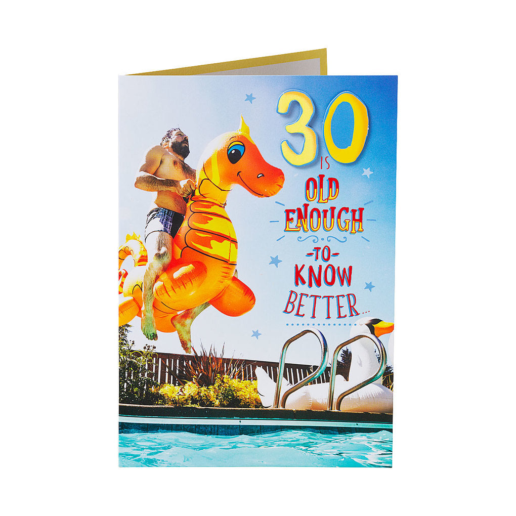 funny-pool-male-30th-birthday-card-the-reject-shop