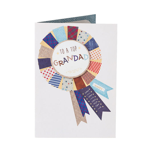 Traditional Award Grandad Birthday Card