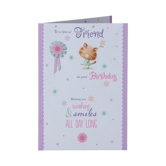 Cute Special Friend Birthday Card