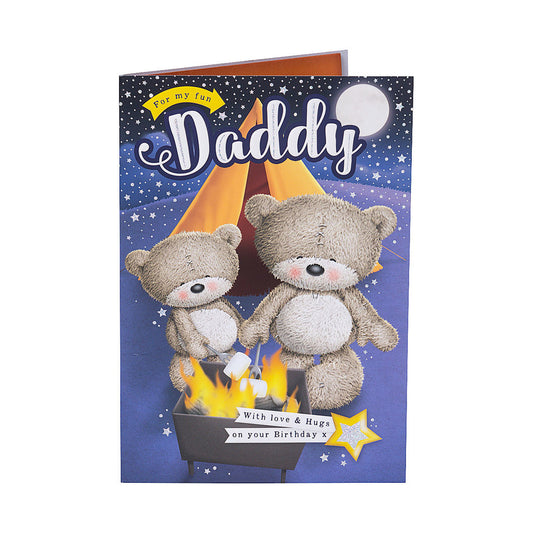 Cute Bears Fun Daddy Birthday Card