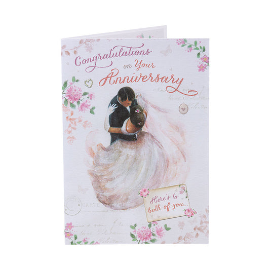 Traditional Dancing Anniversary Card