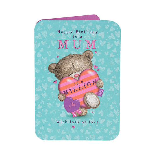 Cute Mum Bear Birthday Card