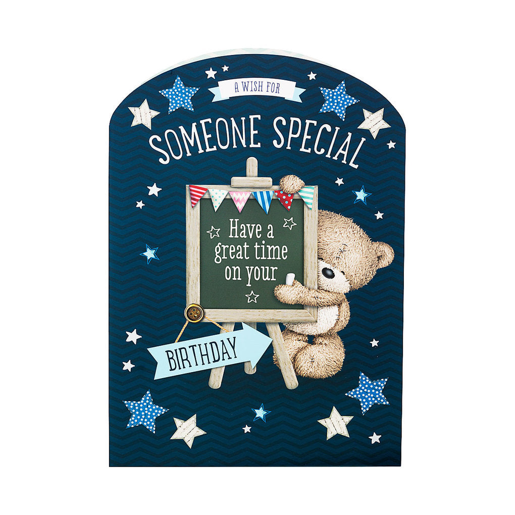 Cute Someone Special Male Birthday Card