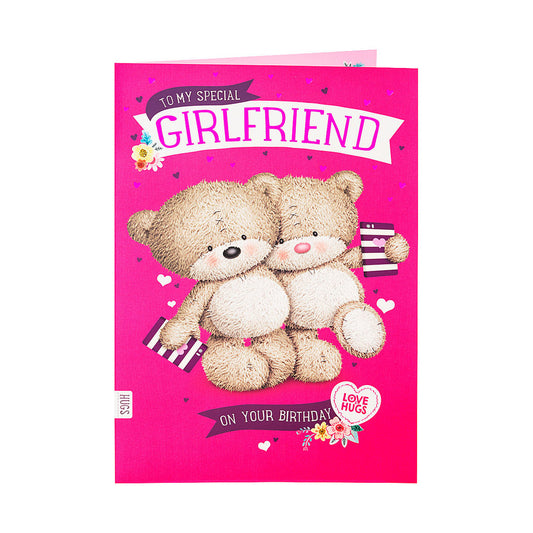 Cute Special Girlfriend Birthday Card