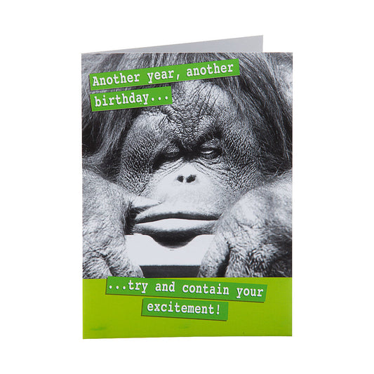Funny Birthday Card Another Year Older