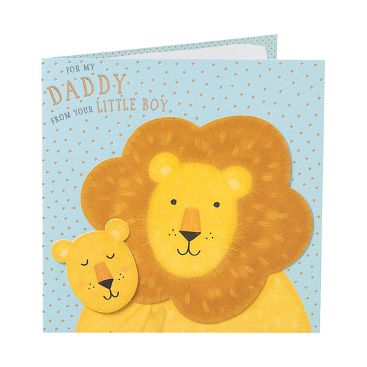 Cute Dad From Your Boy Birthday Card