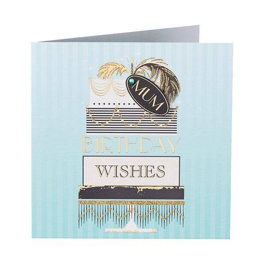 Traditional Birthday Wishes Mum Card