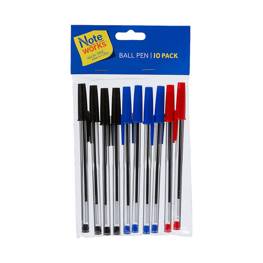 Noteworks Ballpoint Pen 10pk