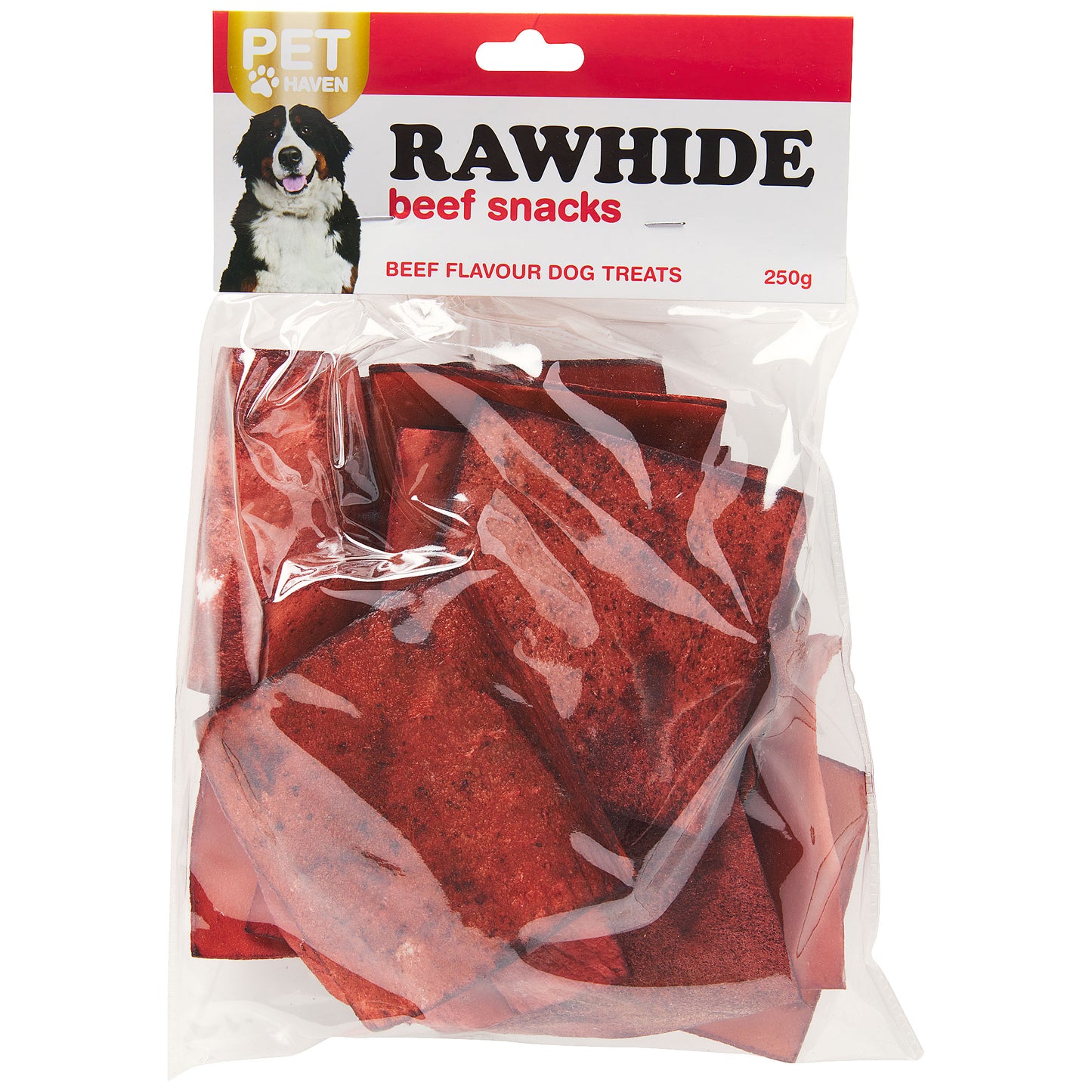 Pet Haven Rawhide Chip Beef Snacks 250g