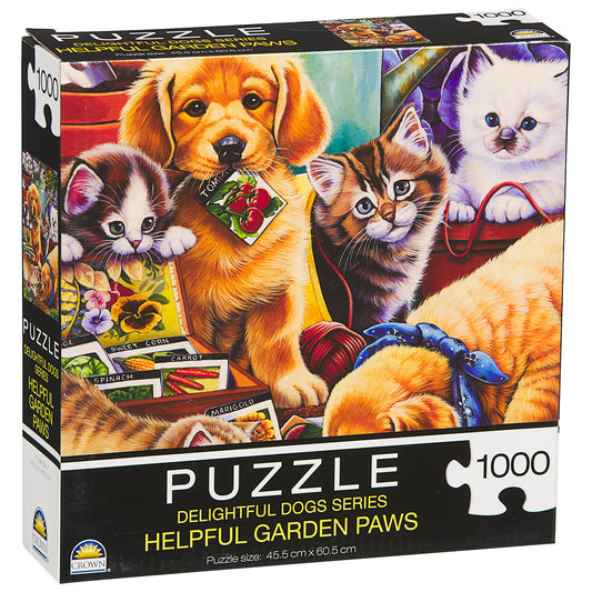 Crown Dogs World 1000 Piece Puzzle