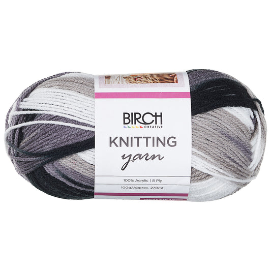 Birch Acrylic Knitting Yarn 100 Gram Ball