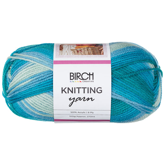 Ocean Dream Birch Yarn Acrylic 100 Gram Ball