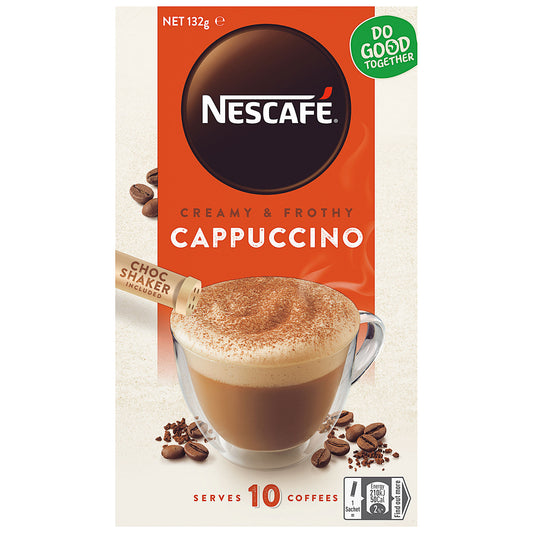 Nescafé Cappuccino Sachets 10pk