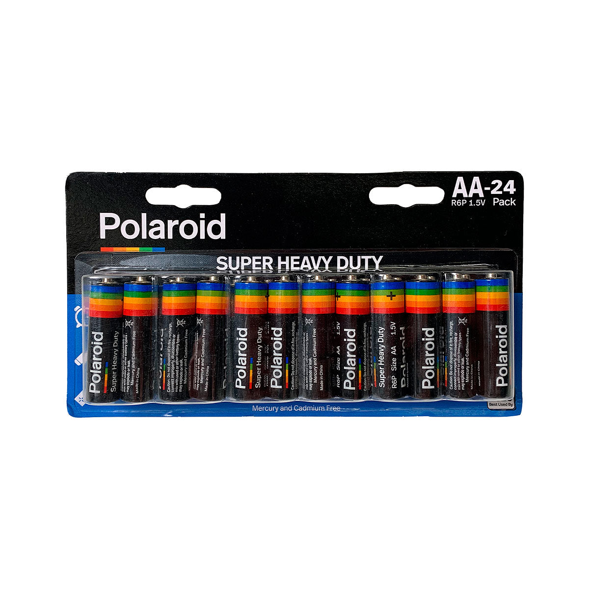 Polaroid Heavy Duty AA Batteries 24pk
