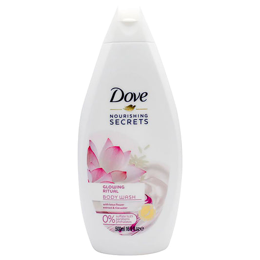 Dove Body Wash With Lotus Flower & Rice 500mL